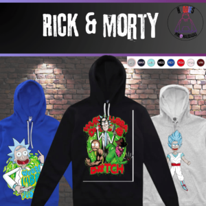 Sudadera de Rick & Morty variedad de colores y diseños